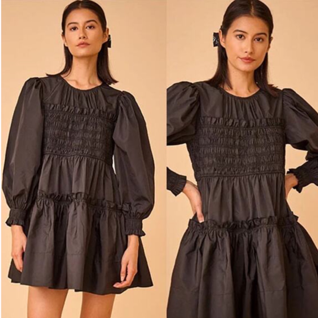 Hunter Bell Arley Taffeta Dress